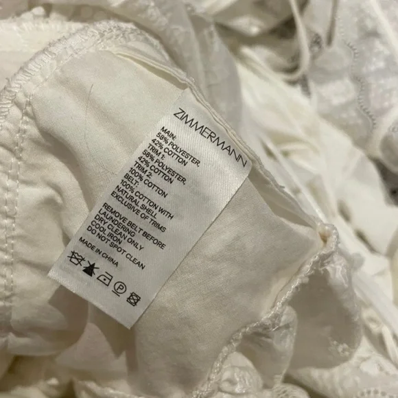 Zimmermann Veneto Perennial Short Lace Turtleneck Dress Zimmermann Veneto Perennial Short Lace Turtleneck Dress